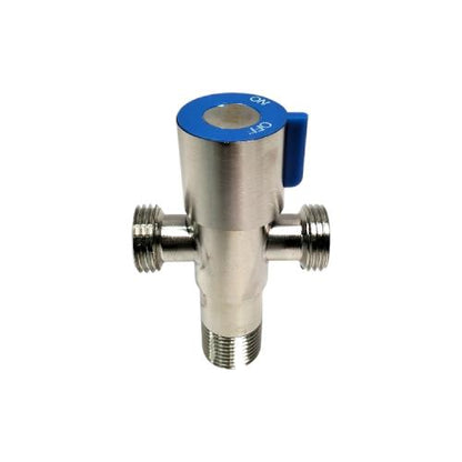 1/2 IN / MDN Stop Kran Air Cabang Tee Shower Kloset Stainless