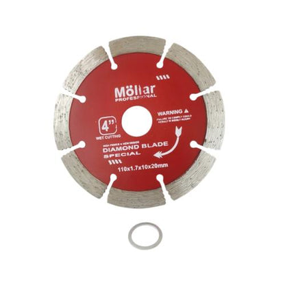 4 IN / MOLLAR 02 Dry Mata Gerinda Potong Keramik Diamond Cutting Wheel
