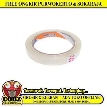 12 MM / BERRY Isolasi Selotip Lakban Stationary Tape Transparan
