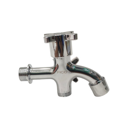 1/2 IN / FICO 01 Kran Air Cabang Double Shower Mesin Cuci Stainless