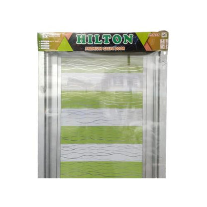 8 CM X 66 CM X 195 CM / HILTON 09 Pintu Kamar Mandi Galvalum Kiri Set