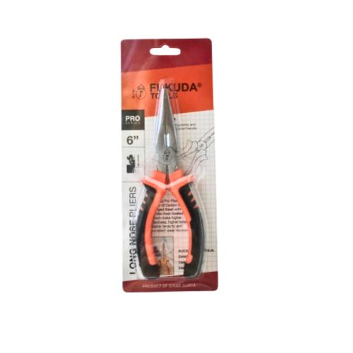 6 IN / FUKUDA  Tang Lancip Cucut Jepit Kawat Kabel Long Nose Pliers