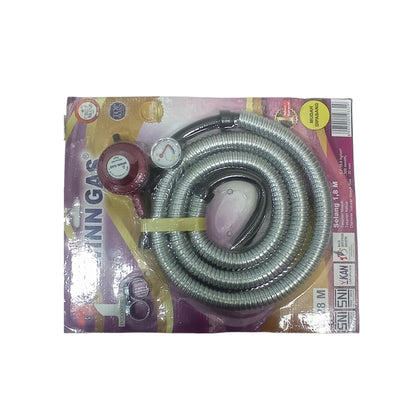 180 CM / WINN W28M Selang + Regulator Gas Tekanan Rendah + Meteran Set