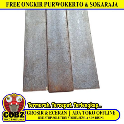 1 1/2 IN x 3 M / NM Plat Strip Besi Batang