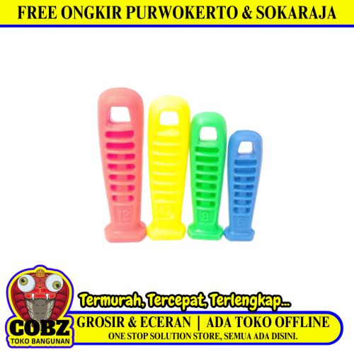 6 IN - 12 IN / MOON LIGHT Gagang Pegangan Handle Kikir Fiber 4 Pcs Set