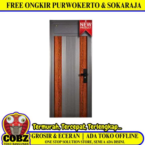 5 CM x 90 CM x 240 CM / FORTRESS SHD 90.02 SINGLE Pintu Kamar Mandi Baja Set