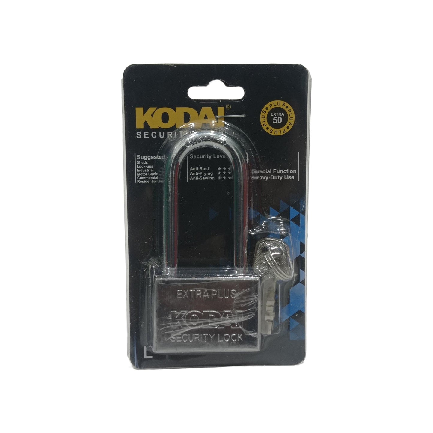 50 MM / KODAI Gembok Pintu Pagar Padlock Anti Maling Leher Panjang