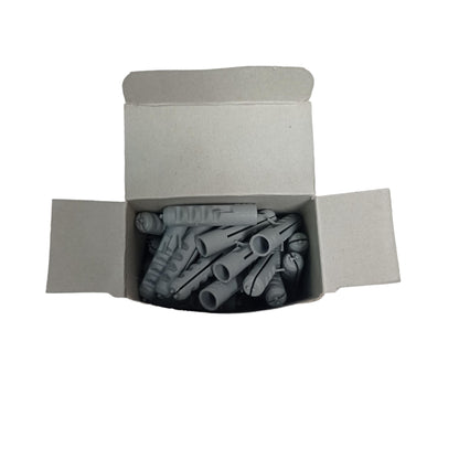 S 10 / GM Angkur Dinding Dudukan Baut Sekrup Tembok PVC Ecer Dus