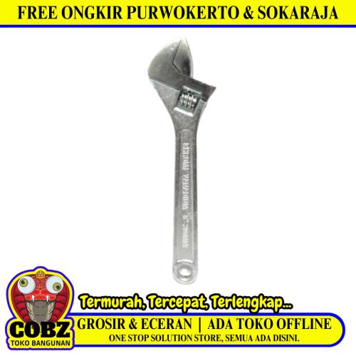 8 IN / FRT Kunci Inggris Bago Multifungsi Adjustable Wrench