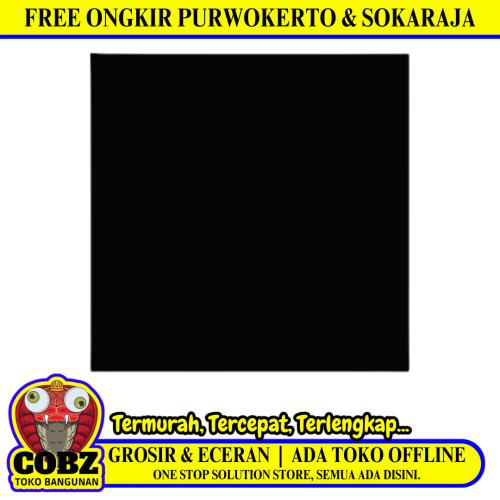 80 CM x 80 CM / SERENITY NERO Granit Lantai Rumah Glossy Dus