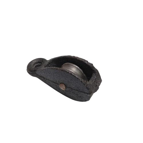 1 IN / NM Kerekan Katrol Burung Timba Sumur Besi Hitam