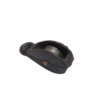 1 IN / NM Kerekan Katrol Burung Timba Sumur Besi Hitam