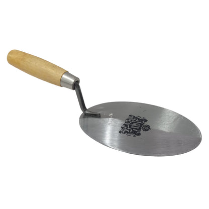 6 IN / GLX Cetok Sendok Semen Acian Trowel Bulat Gagang Kayu