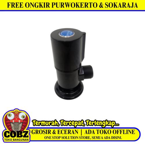 1/2 IN / NEW SOLIGEN BK Stop Kran Air Shower Kloset Monoblok Stainless