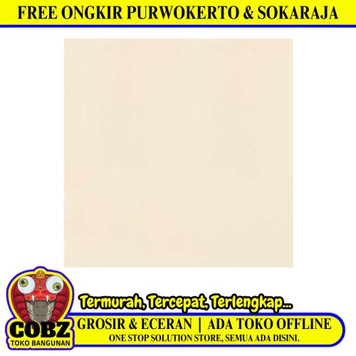 60 CM x 60 CM / REXTON CREAM Granit Lantai Rumah Glossy Dus