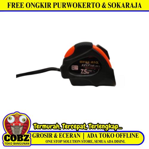 7.5 M / WORKMAN Meteran Alat Ukur Tukang Bangunan Measuring Tape