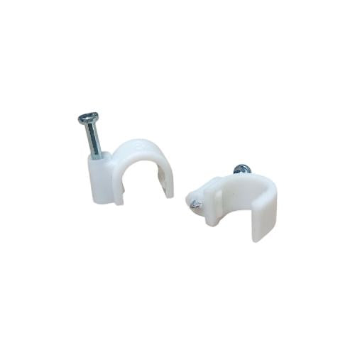 8 MM / HOK Klem Kabel Penjepit Penyangga Paku Beton Bungkus