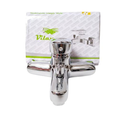1/2 IN/ VILANOVA Keran Shower Panas Dingin Stainless+Selang+Shower Set