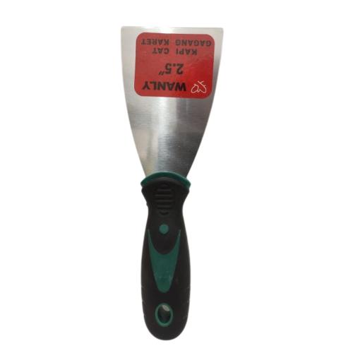 2 1/2 IN / WANLY Sekrap Kape Scrapper Cat Perata Acian Gagang Bahan