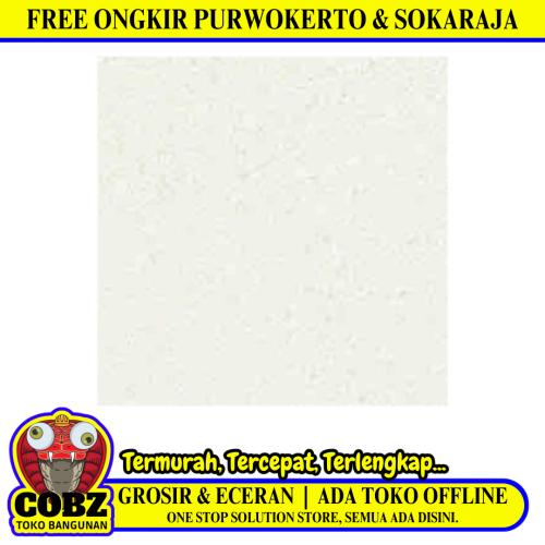 80 CM x 80 CM / SERENITY CRYSTAL WHITE Granit Lantai Rumah Glossy Dus