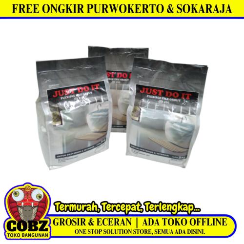 2 KG / JDI 200 Semen Nat Pengisi Keramik Tile Grout Muda