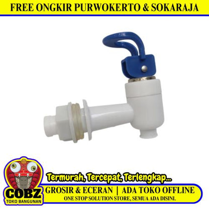 1/2 IN / COBZ Kran Dispenser Guci Drat Luar Air Dingin Cold Biru