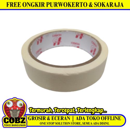 24 MM / HORICI Isolasi Selotip Lakban Kertas Masking Tape