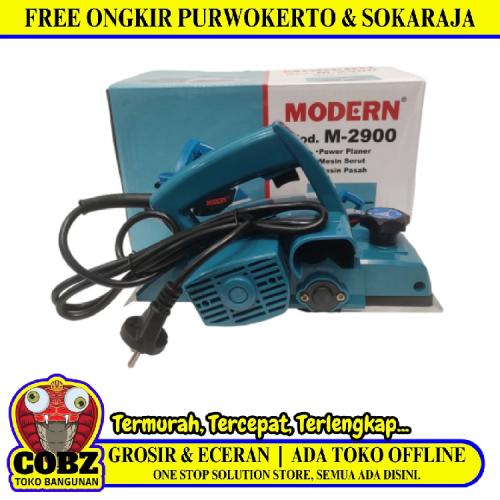 MODERN M-2900 Mesin Pasah Serut Ketam Kayu Kabel Set