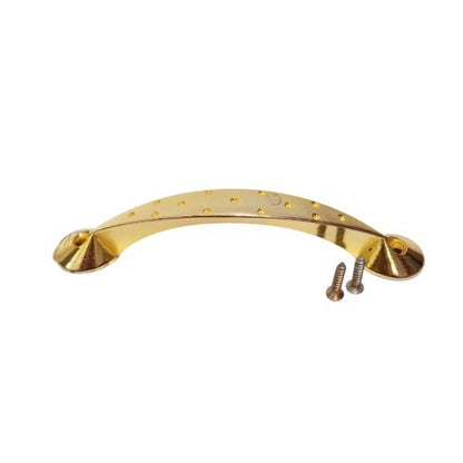 13 CM / TOP 093 Tarikan Pegangan Handle Laci Lemari Stainless Gold