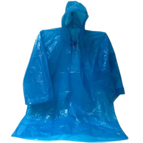 SIZE OS / TEBU Jas Hujan Mantel Ponco Lengan Panjang Plastik PVC