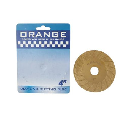 4 IN / ORANGE Turbo Mata Gerinda Potong Keramik Diamond Cutting Wheel