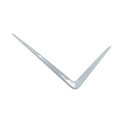 220 MM x 320 MM / TM Siku Rak L Shelf Brackets Penyangga Putih Tebal