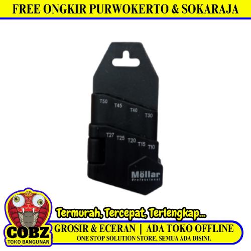 T10 - T50 / MOLLAR Tool Organizer Box Kunci L Bintang