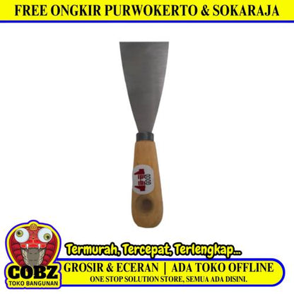 2 IN / GOOD Sekrap Kape Scrapper Cat Perata Acian Gagang Bahan