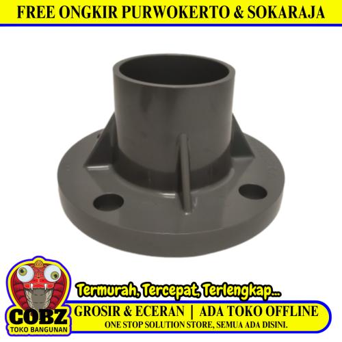 2 1/2 INCH / RUCIKA AW Flange Plendes Fleng Sambungan Fitting Pipa Pvc