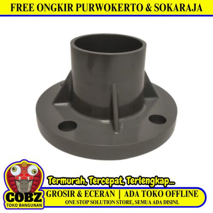 2 1/2 INCH / RUCIKA AW Flange Plendes Fleng Sambungan Fitting Pipa Pvc