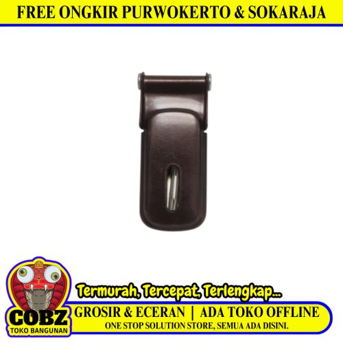 4 IN / SKT Overpal Tempat Gembok Cantel Kunci Pintu