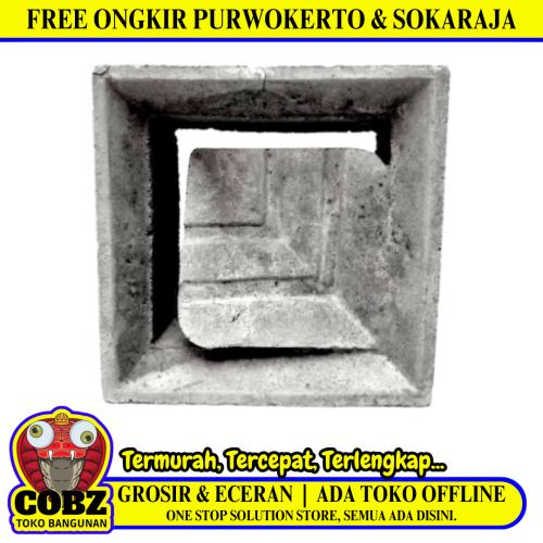 20 CM x 20 CM / BL 53 Rooster Lubang Angin Semen 1 sisi Biji