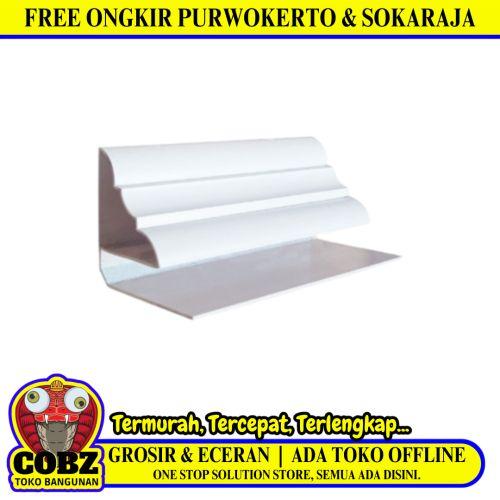 3 CM x 4 CM x 4 M / SHUNDA PLAFON LS-308 List Profil U Plafon U PVC Batang