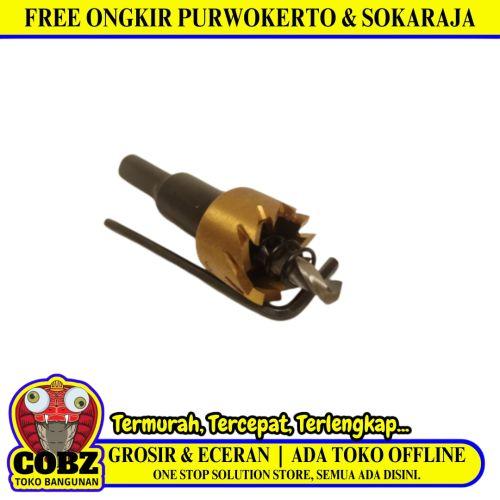 18.5 MM /TAFFWARE Hole Saw Mata Bor Hidroponik Pelubang Besi Plastik PVC