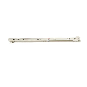 45 CM / HUBEN Rel Laci Roda Drawer Slide Single Track Putih Set