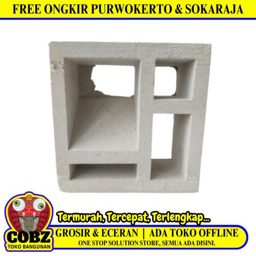 20 CM X 20 CM / NM 02 Rooster Lubang Angin Pasir Putih Jumlah Sisi Biji