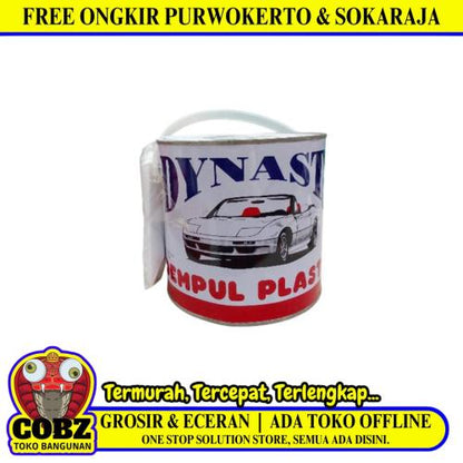 4 KG / DINASTY Dempul Tambal Lubang Plastik Kayu Besi Mobil Kaleng