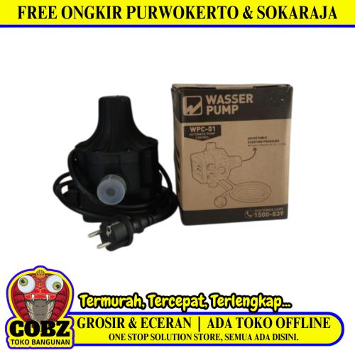 1 IN X 1 IN / WASSER WPC-01 Otomatis Pompa Dorong Booster Pressure Control