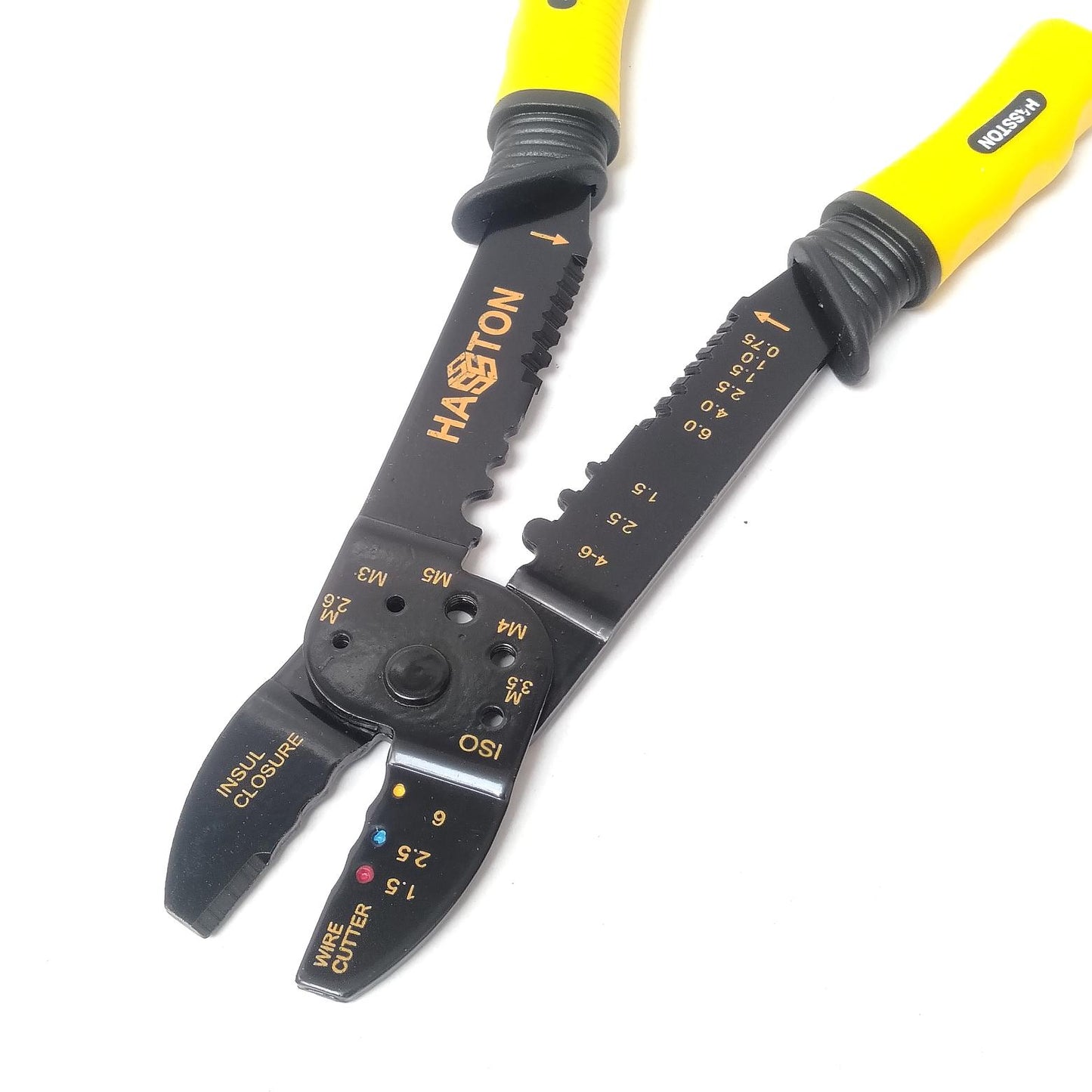 9 IN / HASTON Tang Crimping Kupas Potong Kulit Kabel Skun Ratchet