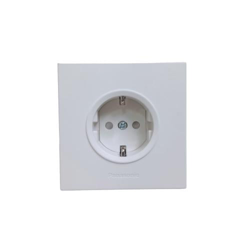 1 LUBANG / PANASONIC 27950 Stop Kontak Tanam IB Inbow + Pengaman Putih