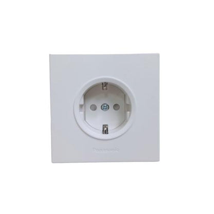 1 LUBANG / PANASONIC 27950 Stop Kontak Tanam IB Inbow + Pengaman Putih