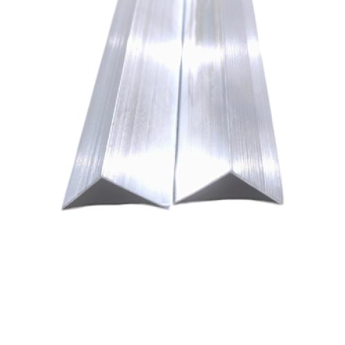 2 CM x 2 CM x 6 M / NM Lis Meja Etalase Rak Siku Aluminium Batang