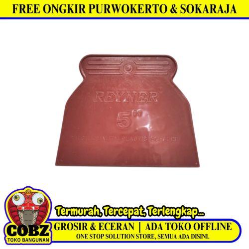 5 IN / REYNER Sekrap Daun Kape Scrapper Cat Perata Acian Plastik PVC