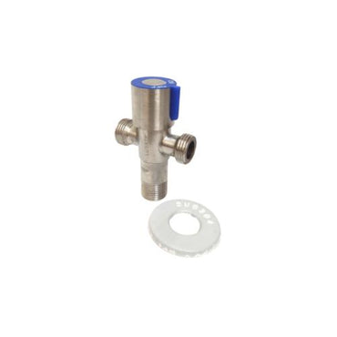 1/2 IN/SUS 304 Stop Kran Air Cabang Tee Shower Kloset Stainless